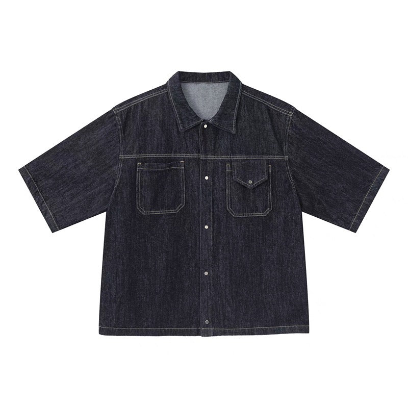 Oversize Denim Shirt