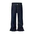 Raw Denim Flare Jeans